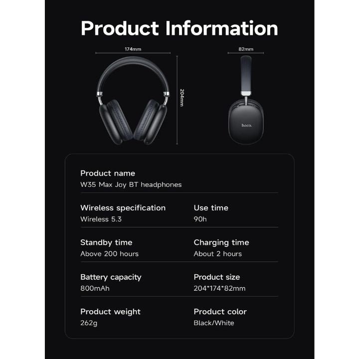 Casque Bluetooth W35 Max HOCO