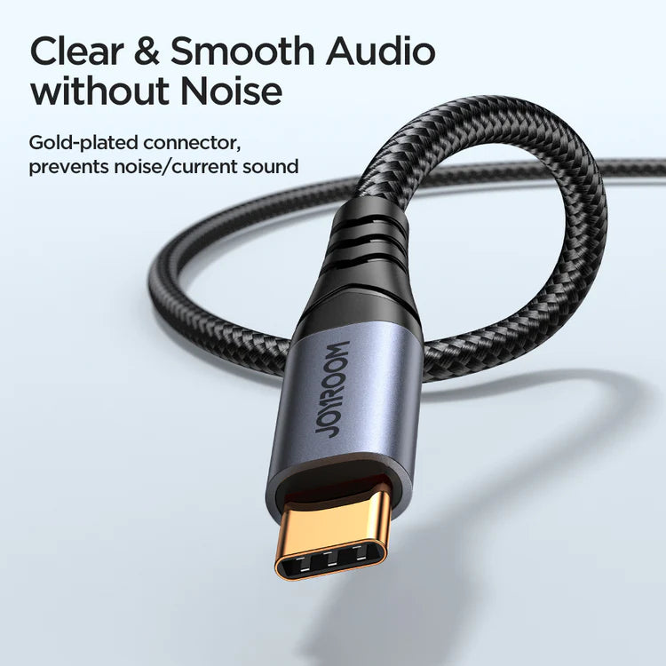 Câble Audio AUX SY-A07 Type-C vers 3,5 mm