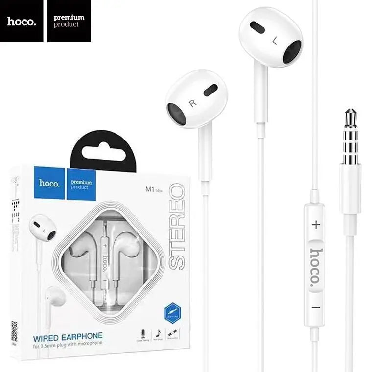 Ecouteurs M1 Max Hoco avec prise jack 3.5mm