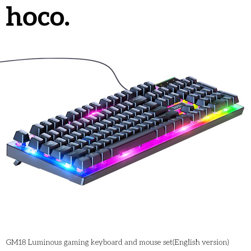 Ensemble Clavier et Souris de Jeu GM18 Hoco