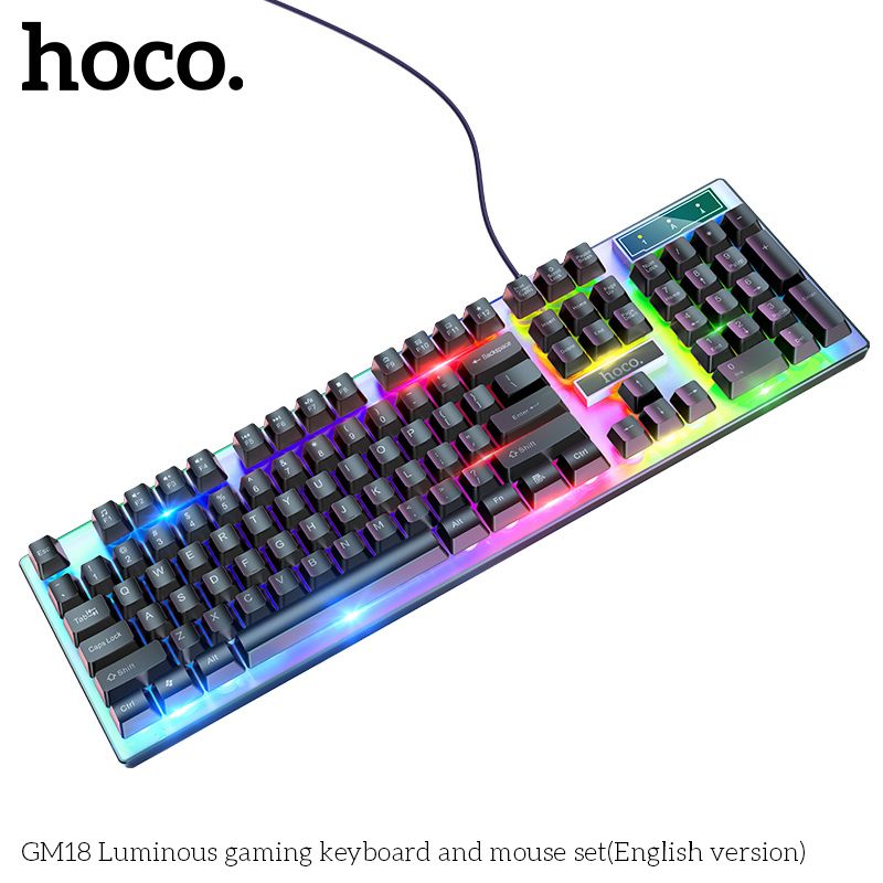 Ensemble Clavier et Souris de Jeu GM18 Hoco