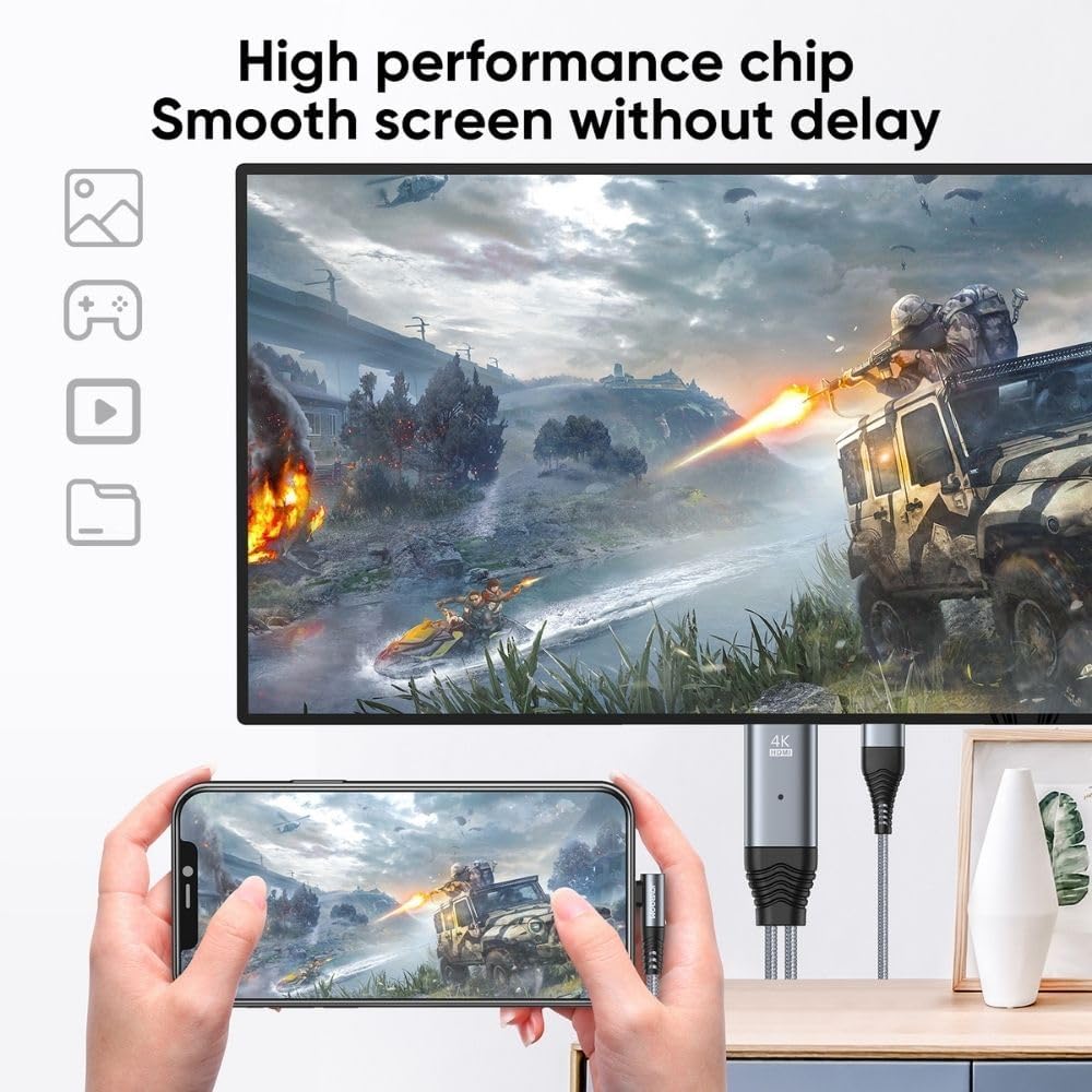 Câble Adaptateur HDMI 4K Sy-35L1