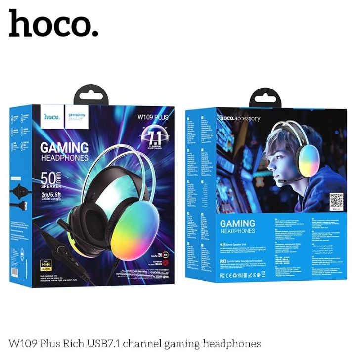 Casque Gaming Hoco W109 PLUS