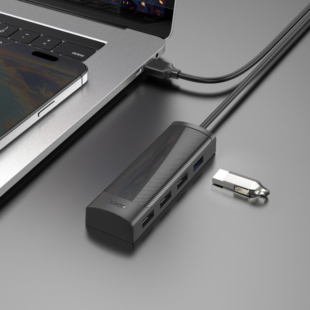 HUB USB HB41 Sécurité Facile 4-en-1 Hoco