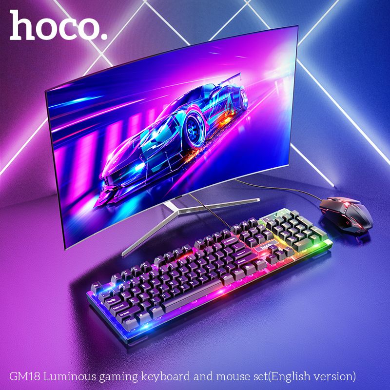 Ensemble Clavier et Souris de Jeu GM18 Hoco