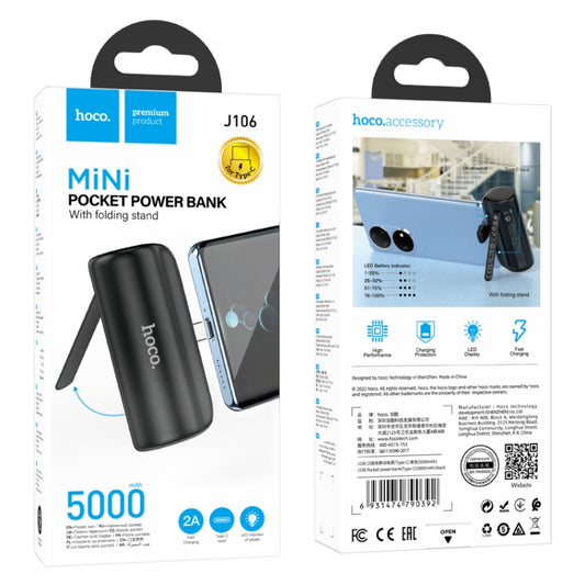 Power Bank 5000mAh Mini Compact – J106 Hoco