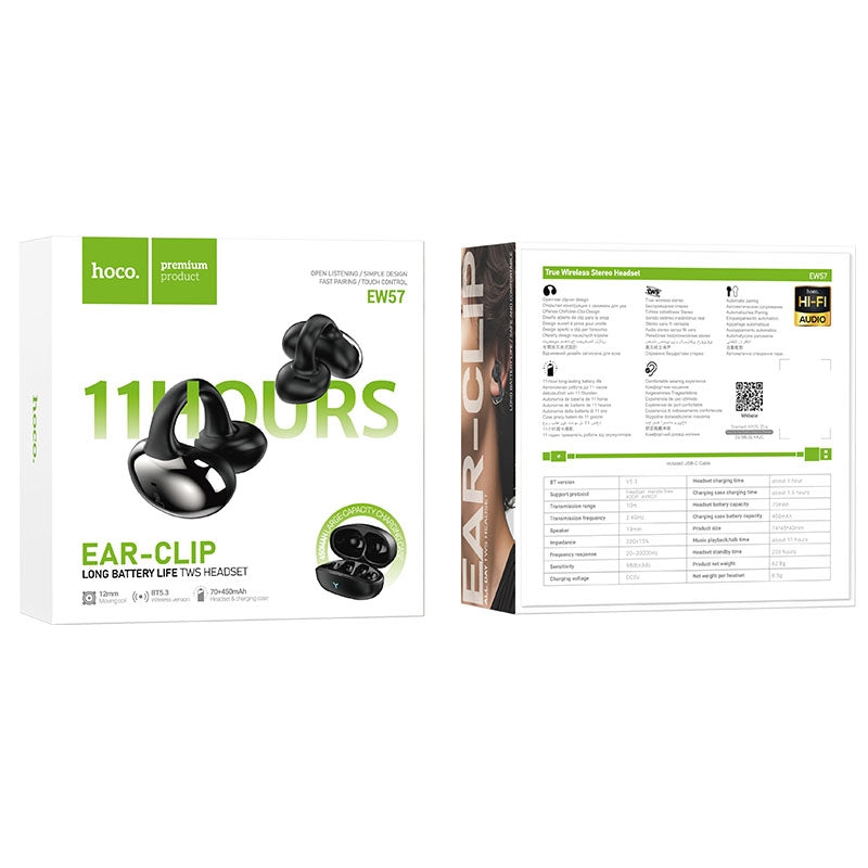Écouteur Bluetooth EW57 Ear Clip