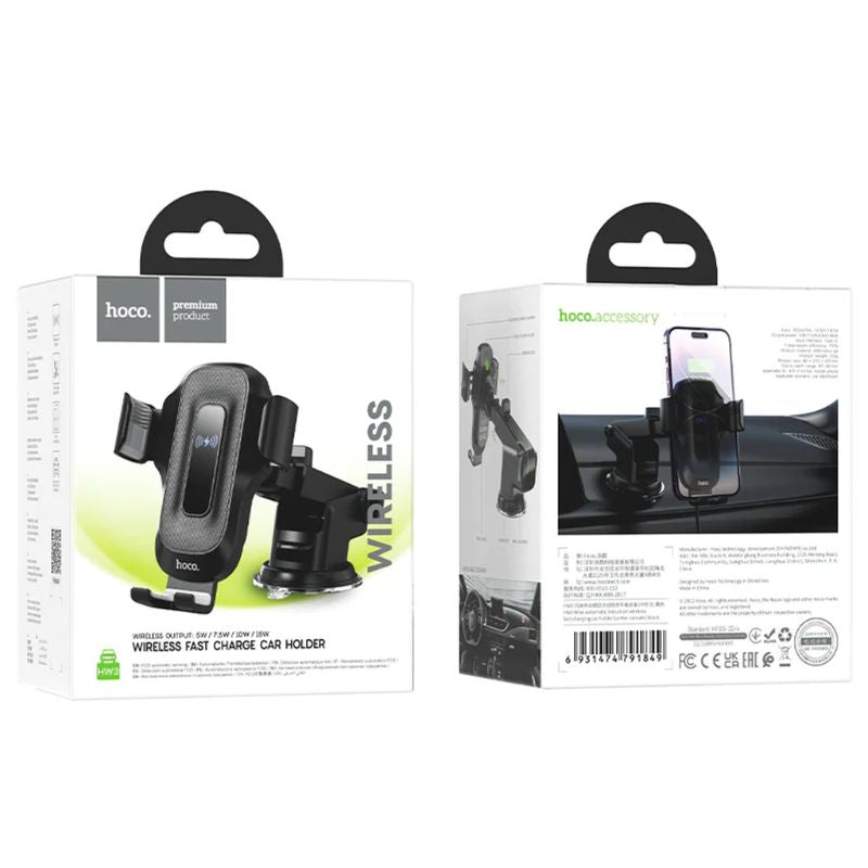 Support et chargeur de téléphone sans fil HW3 Wise - Hoco