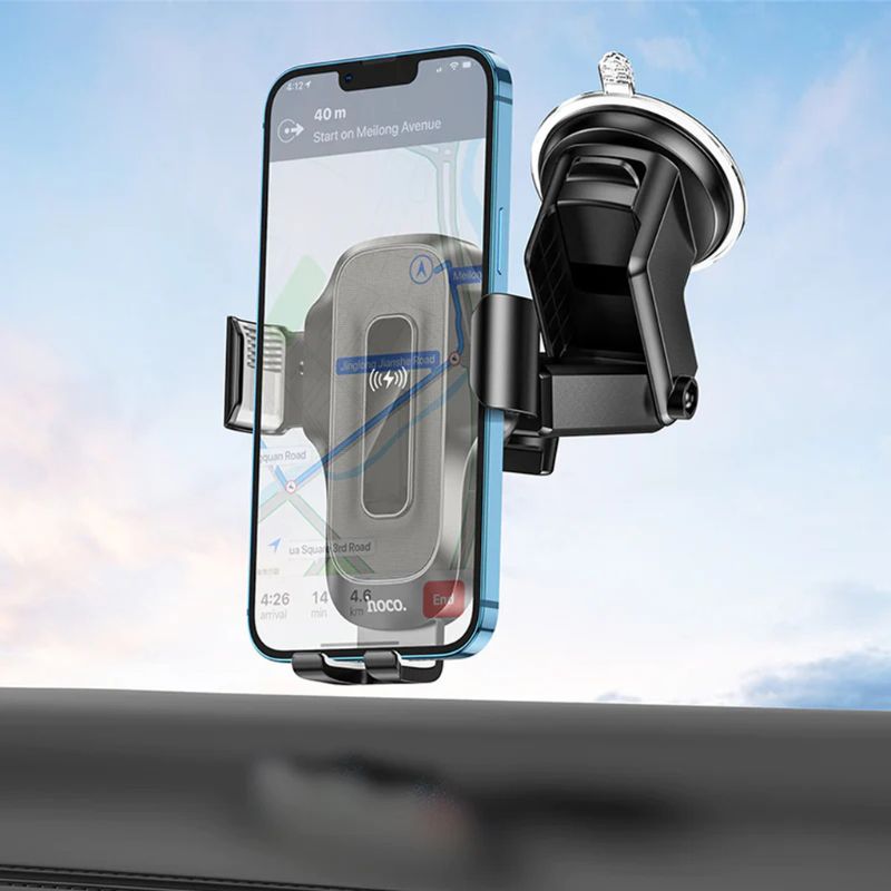 Support et chargeur de téléphone sans fil HW3 Wise - Hoco