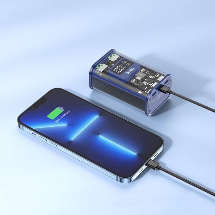 PowerBank HOCO J105 Discovery Edition Transparent - 22,5W (10000 mAh)