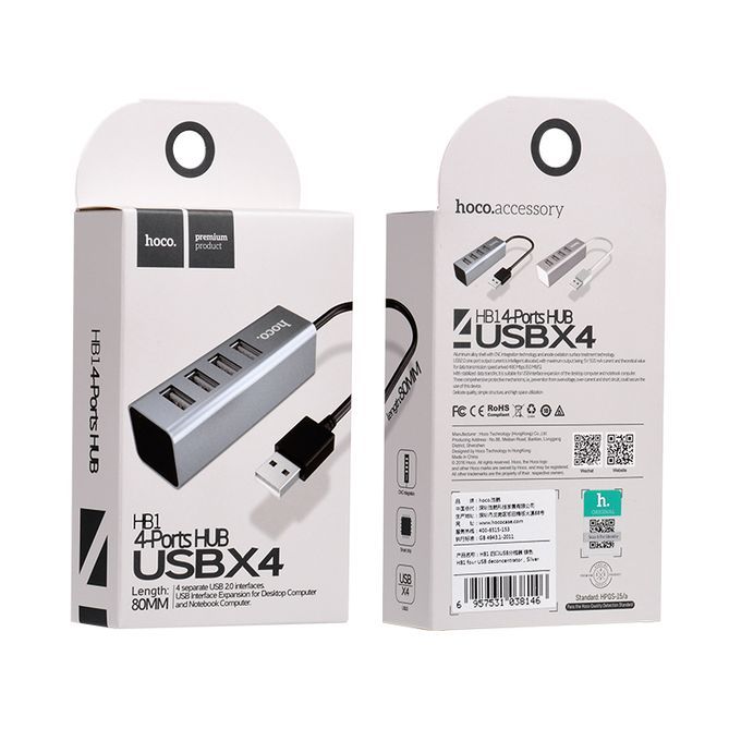 Hub USB « HB1 » USB-A vers quatre ports