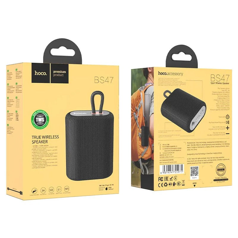 Haut parleur sans fil  BS47 Uno HOCO - Enceinte Portable de Sport