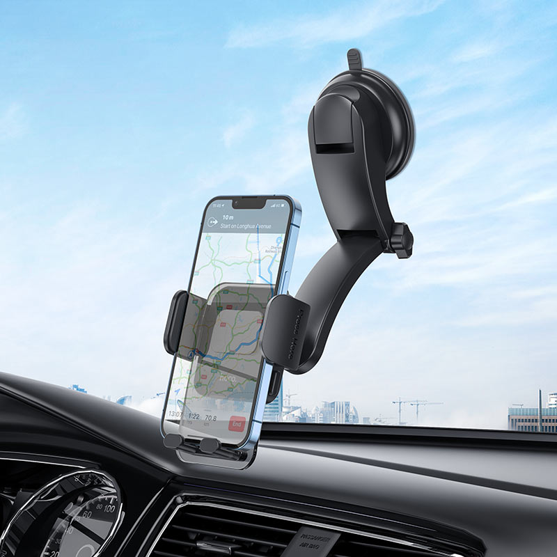 Support de Téléphone de Voiture CA118 Délicat Hoco pour Tableau de Bord et Pare-Brise
