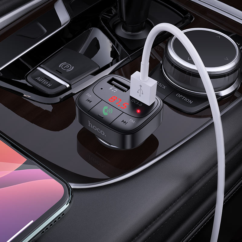 Chargeur de voiture « E59 Promise » Émetteur FM QC3.0 BT - Hoco