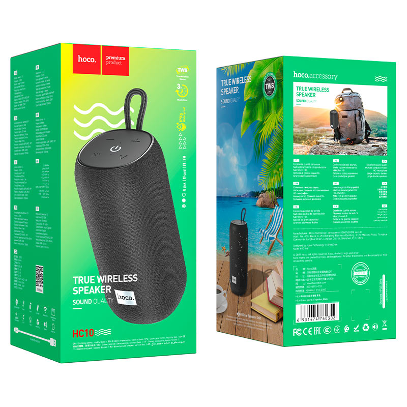 Haut parleur sans fil « HC10 Sonar » enceinte portable de sport