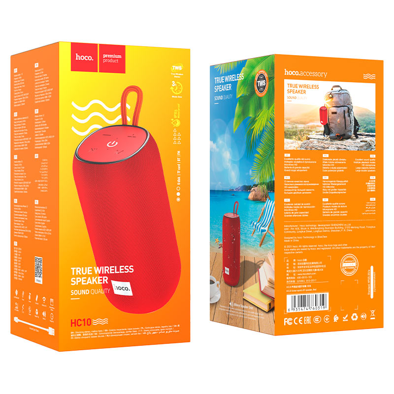 Haut parleur sans fil « HC10 Sonar » enceinte portable de sport