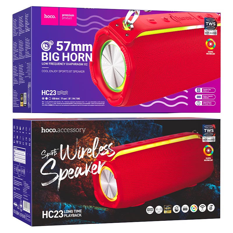 Enceinte Portable Sans Fil « HC23 Rick » Hoco