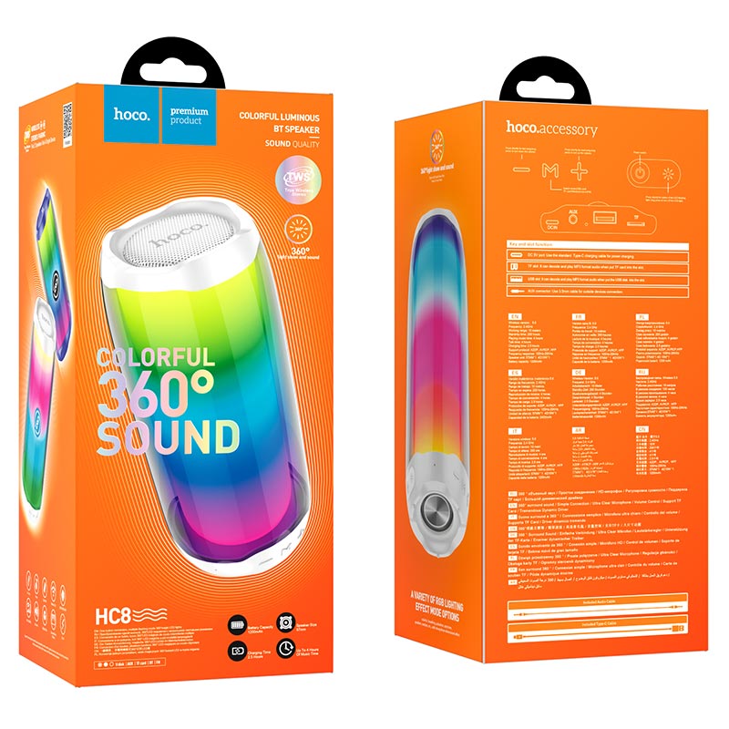 Haut-parleur sans fil HC8 HOCO Pulsating