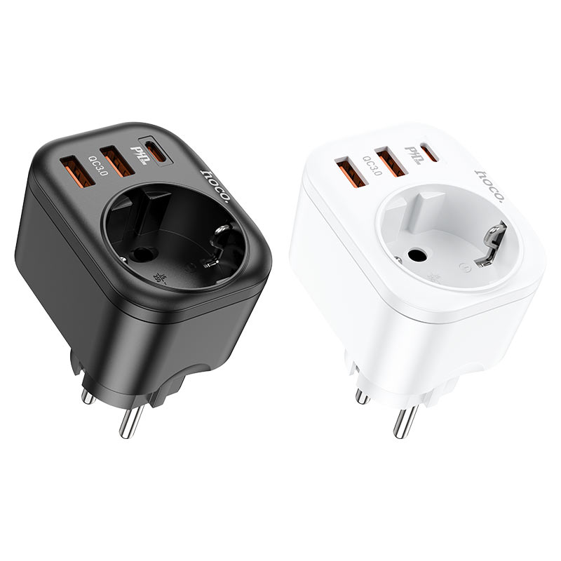 Prise Multifonctionnelle « NS3 » 4000W - Hoco