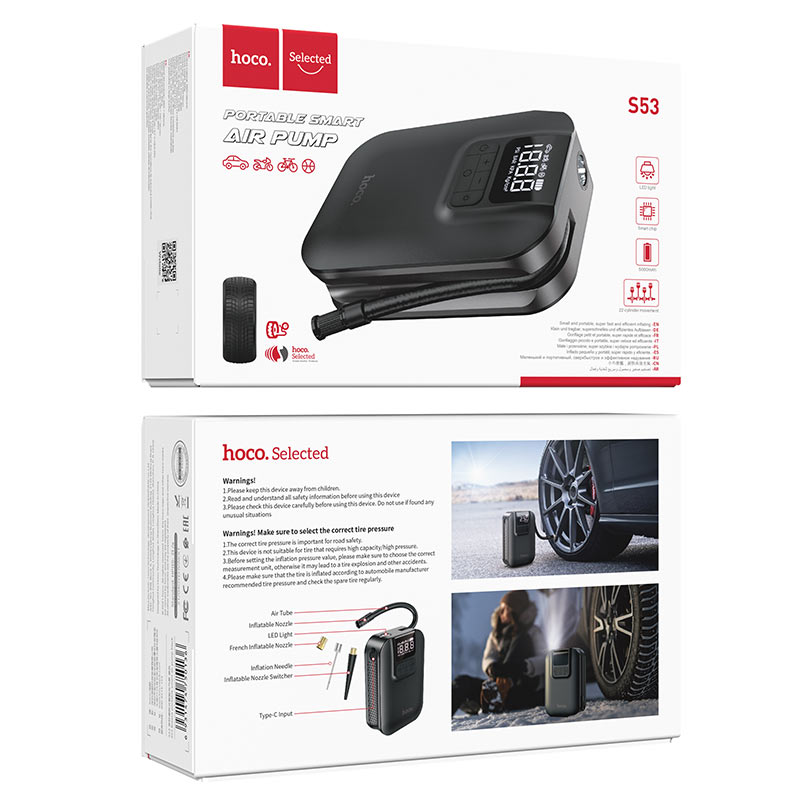 Pompe a air intelligente S53 Breeze - Hoco