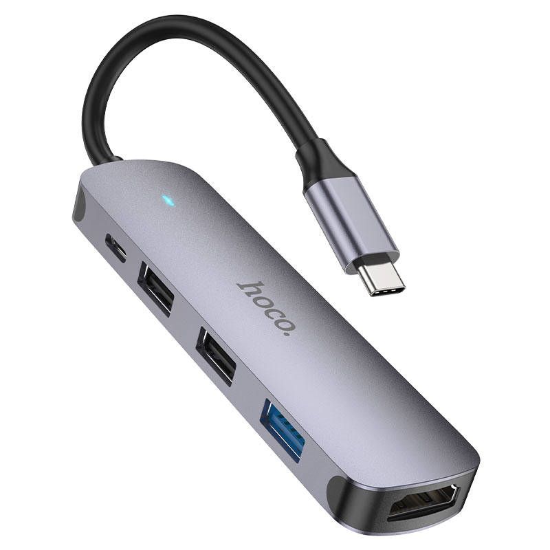 Hub de Type C « HB27 » HDTV + USB3.0 + USB2.0*2 + PD