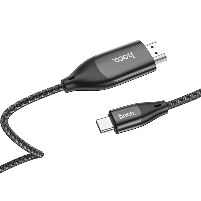 Câble Type-C vers HDMI "UA16" - 4K / 30Hz HD, Plug and Play, 2m