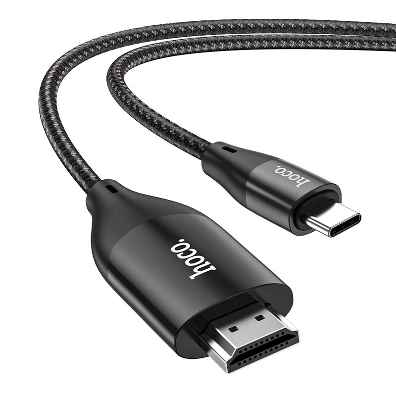 Câble Type-C vers HDMI "UA16" - 4K / 30Hz HD, Plug and Play, 2m