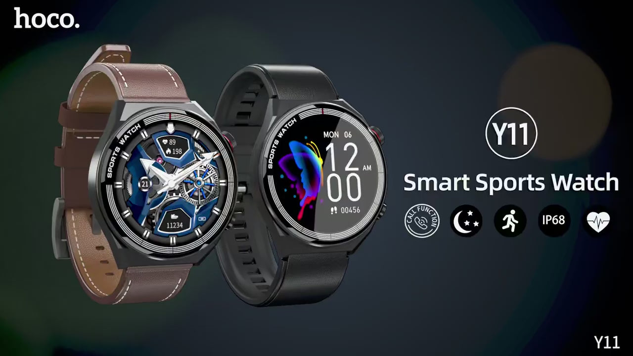 Montre Sport Intelligente Y11  - Hoco avec Double Bracelet